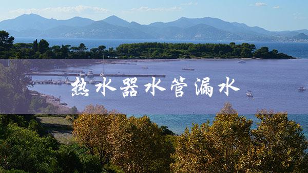 热水器水管漏水（热水器水管漏水如何修理）